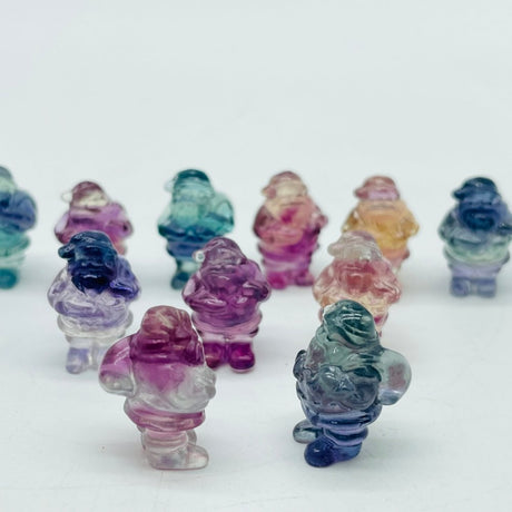 Mini Fluorite Santa Claus Carving Wholesale -Wholesale Crystals