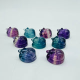 Mini Fluorite Sleeping Cat Carving Wholesale -Wholesale Crystals