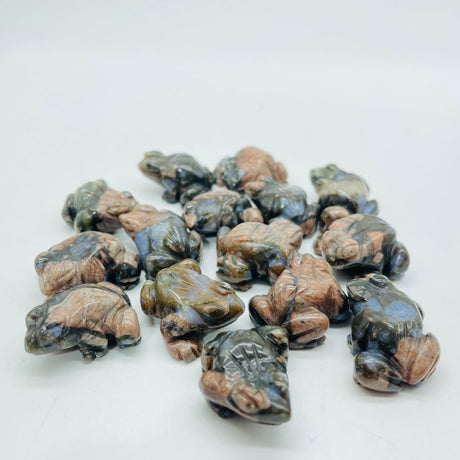 Mini Que Sera Frog Carving Animals Wholesale -Wholesale Crystals