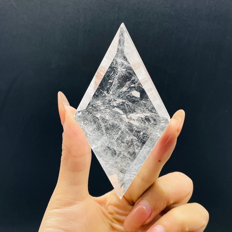 Natural Clear Quartz Rhombus Shaped Wholesale - Wholesale Crystals