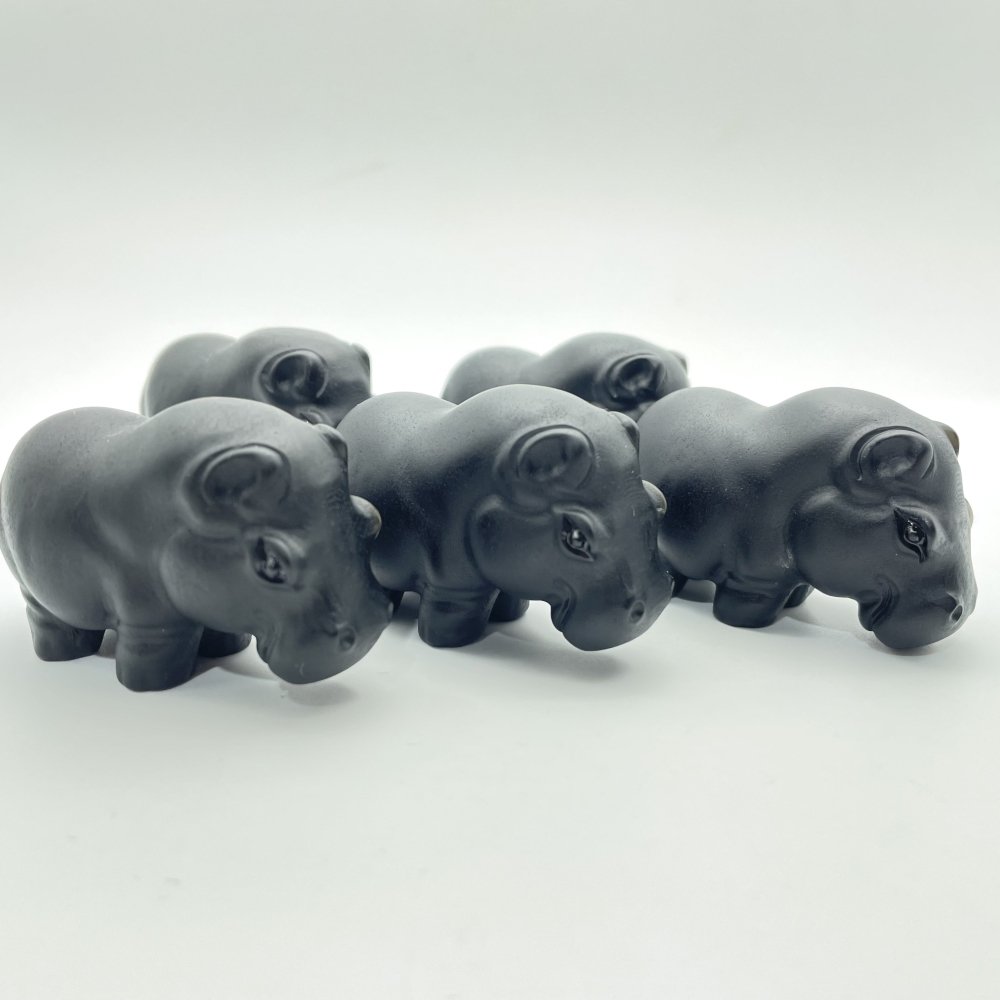 Obsidian Hippo Wholesale -Wholesale Crystals