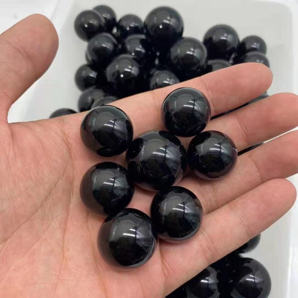 Obsidian mini spheres wholesale -Wholesale Crystals