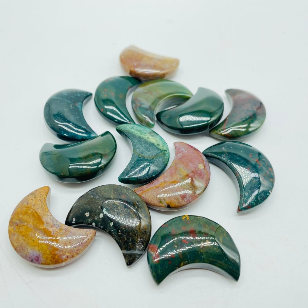 Ocean Jasper Star&Moon Heart Wholesale -Wholesale Crystals