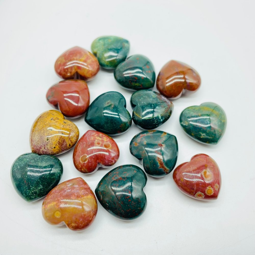 Ocean Jasper Star&Moon Heart Wholesale -Wholesale Crystals