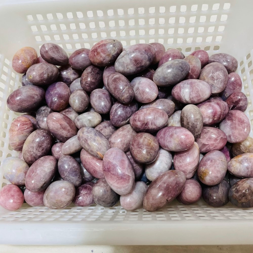 Purple Rose Quartz Tumbled Wholesale -Wholesale Crystals