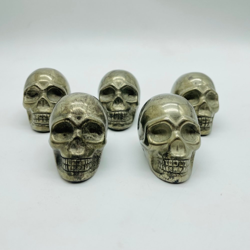Pyrite Skull Carving Wholesale -Wholesale Crystals