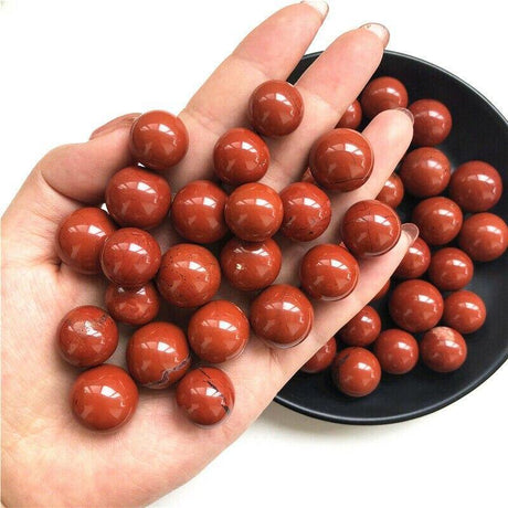 Red Jasper Quartz Crystal Sphere -Wholesale Crystals