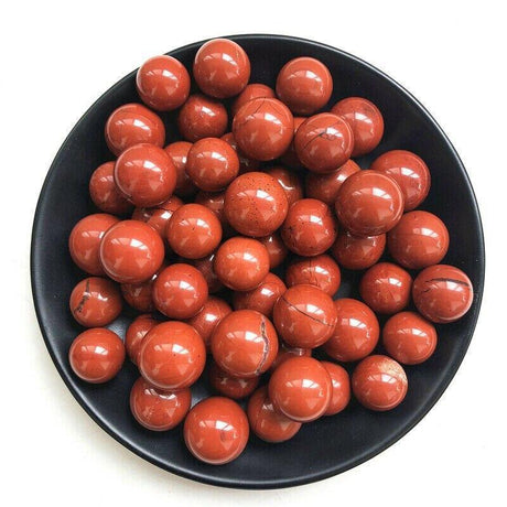 Red Jasper Quartz Crystal Sphere -Wholesale Crystals