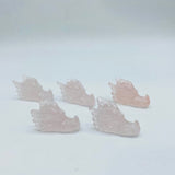 Rose Quartz Dragon Head Carving Wholesale -Wholesale Crystals
