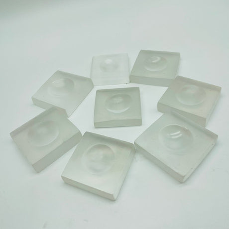 Square Selenite Sphere Stand Base Wholesale -Wholesale Crystals
