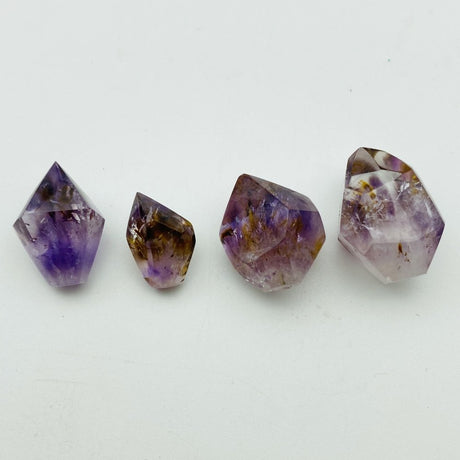 Super7 Amethyst Cacoxenite Polished DIY Pendant -Wholesale Crystals