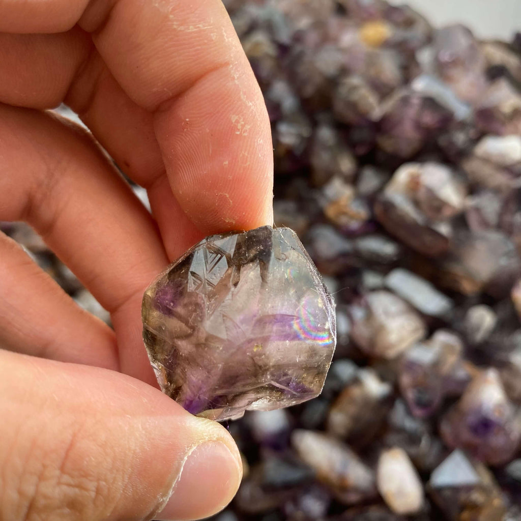 Super7 amethyst raw -Wholesale Crystals