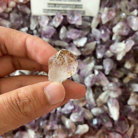 Super7 Mini Amethyst Cacoxenite crystal -Wholesale Crystals