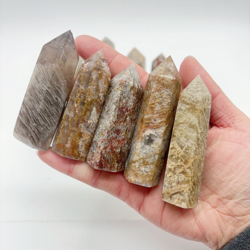 Thousand Layer Garden Quartz Tower Points Wholesale - Wholesale Crystals